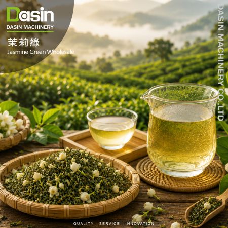 Jasmine Green Wholesale - Green Tea Wholesale, Green Tea Supplier, Boba Tea Supplier, Bubble Tea Supplier, Taiwan Bubble Tea Supplier, Milk Tea Raw Material Supplier, Tea Wholesale, Tea Supplier